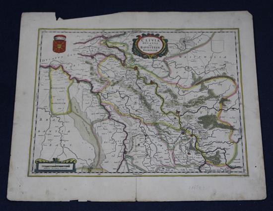 A collection of seven unframed engraved maps:-